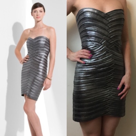 Bcbg gunmetal dress Clearance